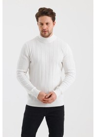 Resim Alexander Gardi Alexandergardı Yarım Balıkçı Yaka Regular Fit Triko Kazak E24-eze-34 001 