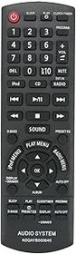 Resim VINABTY N2QAYB000640 Yedek Uzaktan Kumanda PANASONIC Micro HiFi Sistemi SC-HC25 SA-PM500DBEB SC-AKX14 SC-PMX5 SC-PM500 SA-PM500EG-K SA-PM500EG-S SA-PM500EP-K SA-PM500GA-K ile Uyumlu 