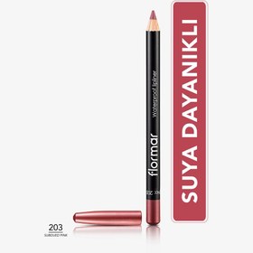 Resim Flormar Suya Dayanıklı ve Yoğun Pigmentli Mat Dudak Kalemi 203 Subdued Pink 