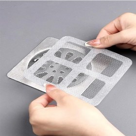 Resim Lavabo Gider Süzgeci 10 Adet Gösterildiği Gibi 