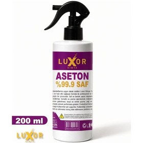 Resim Luxor Kimya Saf Aseton 200 ML 