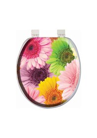 Resim Softy Classic Desenli Yumuşak Klozet Kapağı Beyaz 8691580105012 