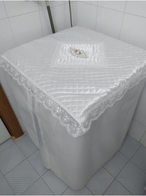 Resim CEYDA Çamaşır Ve Kurutma Makinesi Örtüsü Saten Kumaş 