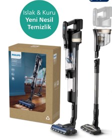 Resim Philips Islak & Kuru Aquatrio 9000 Seri Premium Dijital Ekran, Hibrit Güç Motor Xw94a3/11 