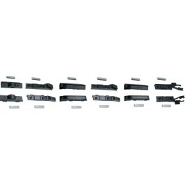 Resim Alpha Auto Part Nissan Qashqai İçin Sunroof Perde Tamir Takımı 24 Lü Set 