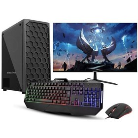 Resim Seclife Mega GM-6155 i5-3570 16 GB 256 GB SSD 24" Free Dos Masaüstü Oyuncu Bilgisayarı 
