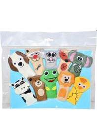 Resim And-5086 Hayvanlar Parmak Kukla Set10lu. 