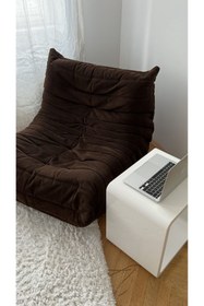 Resim EDSY HOME Edsy Puffer Relax Siyah Berjer 