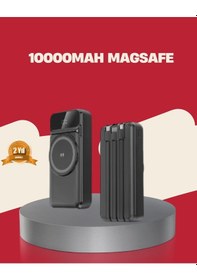 Resim Bfs Kablosuz 15w Şarj Destekli 10000 Mah Taşınabilir Powerbank Hızlı Şarj Özellikli Çok Renkli 