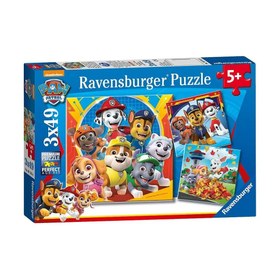 Resim 50482 Paw Patrol 3x49 parça Ravensburger Puzzle 