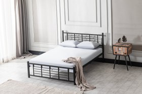 Resim EVGER METAL KARYOLA, K01, SİYAH, 120X200 