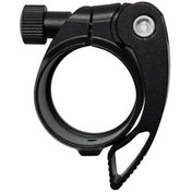 Resim QRD 40mm Alüminyum Mandallı Sele Kelepçesi Siyah 