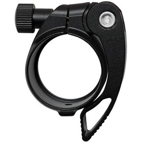 Resim QRD 40mm Alüminyum Mandallı Sele Kelepçesi Siyah 