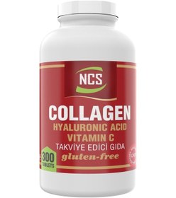 Resim Ncs Collagen Hyaluronic Acid 300 Tablet Kolajen Tip 1-2-3 