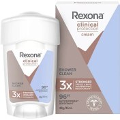 Resim Rexona Clinical Protection Shower Clean Kadın Roll-on 45ml 