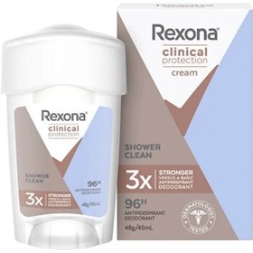 Resim Rexona Clinical Protection Shower Clean Kadın Roll-on 45ml 