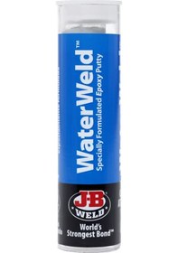 Resim Jb Weld Water Weld Güçlü Suya Dayanıklı Delik Tıkayıcı Epoksi Hamur- Metal - Plastik - Ahşap Hamur Yapıştırıcı Dolgu 