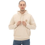Resim Timberland #10061 Hoodie Erkek Sweatshirt Krem 