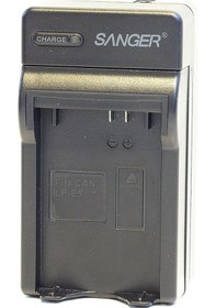 Resim Sanger Lp E5 Canon Fotoğraf Makinesi Batarya Şarj Aleti 