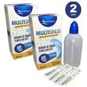 Resim Multiplus Multi Sinüs Rinse Burun Ve Sinüs Temizleme Kiti 2 Ade 