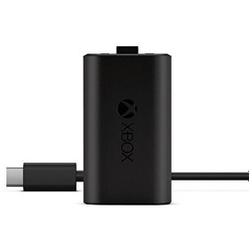Resim Microsoft 9.Nesil Siyah Xbox Oyun ve Şarj Kiti Siyah 