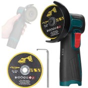 Resim Reedark 3 İnç Şarjlı Taşlama Makinesi - Fırçasız Motor, Çok Amaçlı Kesme Ve Parlatma İçin Profesyonel El Aleti 