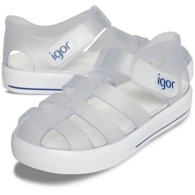 Resim Igor İgor Star Bebek Çocuk Sandalet Ayakkabı Blanco S10171-038 Beyaz 