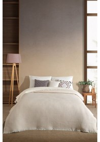 Resim Elart Rubby Müslin Pike Çift Kişilik 210x230 Cm Vizon Vizon 