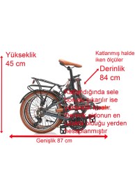 Resim Carraro Flexi 121 Vb Katlanır Bisiklet 