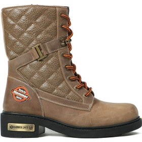 Resim Hammer Jack Hakiki Deri Kum Kadın Bot & Bootie 15945-z Kum 
