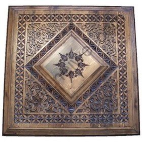Resim Neiwel Osmanlı Sultan Ahşap Tavan Göbeği 