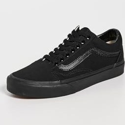 Resim Van Old Skool, VD3HBKA, unisex yetişkin spor ayakkabı, siyah (siyah/siyah (tuval), 39 AB 