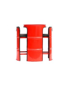 Resim Varil Bistro Oturma Grubu İki Kişilik 