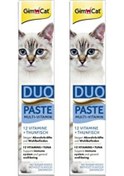 Resim Gimcat Duo Paste Multivitamin Ton Balıklı Kedi Macunu 2 x 50 G 
