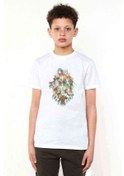 Resim Anime Tokyo Ghoul Anteiku Baskılı Unisex Çocuk Beyaz T-Shirt (534791612) 