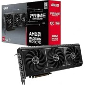 Resim ASUS-PRIME-RX9070-O16G-AMD-RADEON-RX 9070-16GB GDDR6-256BIT-OC-HDMI-3XDP-EKRAN Karti 
