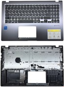 Resim Asus Uyumlu VivoBook 15 X515KA Üst Kasa Klavye Kasası - 