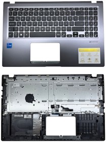 Resim Asus Uyumlu VivoBook 15 X515KA Üst Kasa Klavye Kasası - 