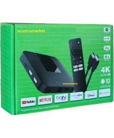 Resim 2GB/32GB Android 10 Tv Box ( Inat Tv Yüklenerek Gönderilecektir ) 