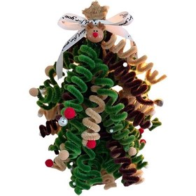 Resim Suntek Yılbaşı Ağacı El Yapımı Sarmal-ağaç 