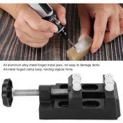 Resim Guangdong Spirit Tezgah Mengenesi Mini Alüminyum Alaşımlı Freze Sıkma Masası Sondaj Makinesi Kelepçe Araçları 