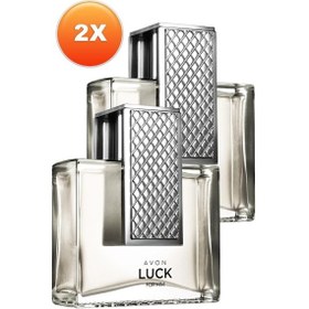 Resim Avon Luck Erkek Parfüm EDT 75 ML x 2 