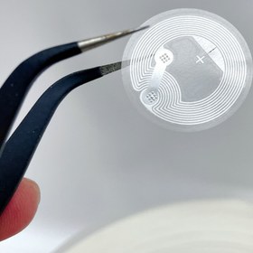 Resim NTAG 215 Çipi ile NFC Etiket Çıkartması - 215 Islak Gömme Etiketler - 504 Bayt Hafıza - Tamamen Programlanabilir - Ofis Malzemeleri - Katılım Kartları 