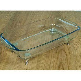 Resim Mini Altın Boyamalı Ayaklı Derin Borcam Sunum Tepsisi Gold Metal Ayaklı Cam Tepsi Gümüş 