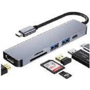 Resim Evotech Aırsky Hc-13C Type-C To 2x Usb 3.0 Sd Tf 4K Hd 1080P Hdmı 