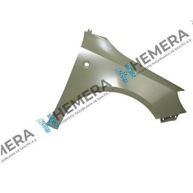 Resim Eşdeğer Ürün Sımyı Oem No:5j0821022-5j0821022a- Uyumlu Skoda Fabıa 2007 Çamurlukön Sağ Sac Sınyal Delıklı Sysd0 