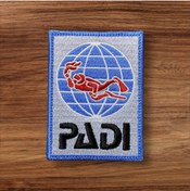Resim Ex Patch Yüzücü Dalgıç Padı Yazılı Patch Arma Nakış 6 X 8 Cm 