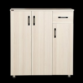 Resim Ankara Mobilya Ayakkabılık 12953 Beyaz Çok Amaç Model Akçaağaç Hard suntalam Demonta El Yapım 