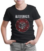 Resim Ramones Siyah Çocuk Tshirt 