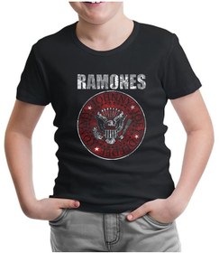Resim Ramones Siyah Çocuk Tshirt 